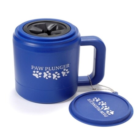 Paw Plunger Paw Cleaner for Dog and Pets Medium Blue PAW236